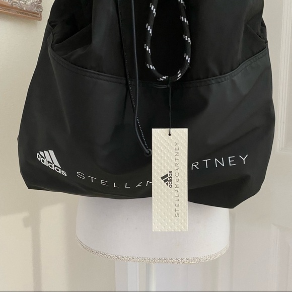 Adidas by Stella McCartney ASMC Gym Sack Black - Picture 9 of 13